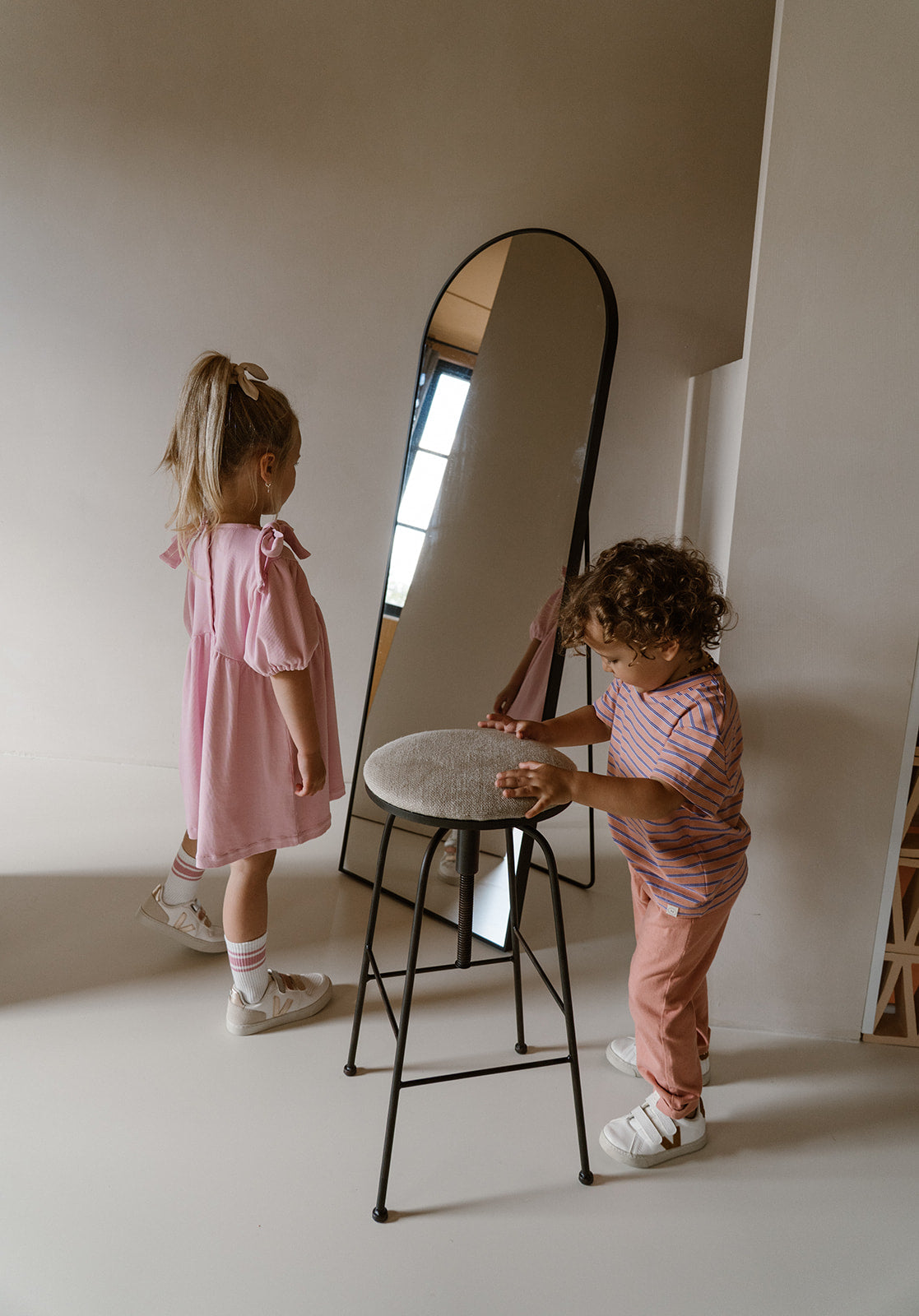 Dress Pink Rib