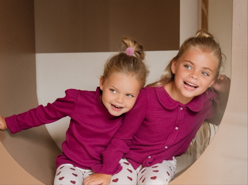 Blouse Berry Mousseline