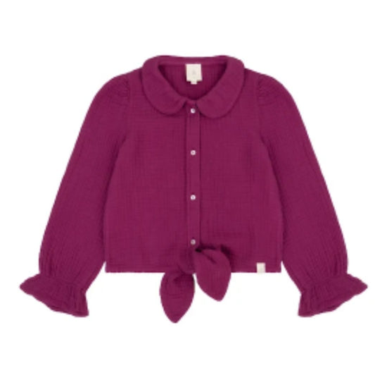 Blouse Berry Mousseline