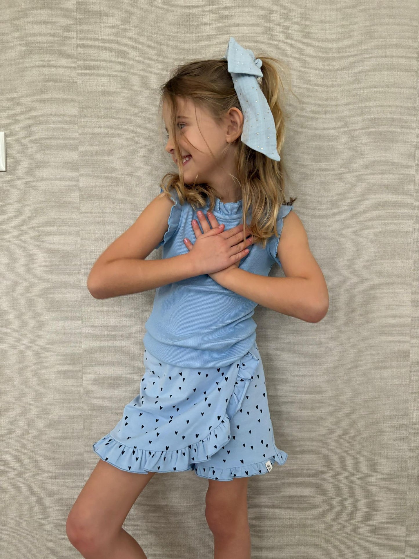 Skirt Blue Hearts