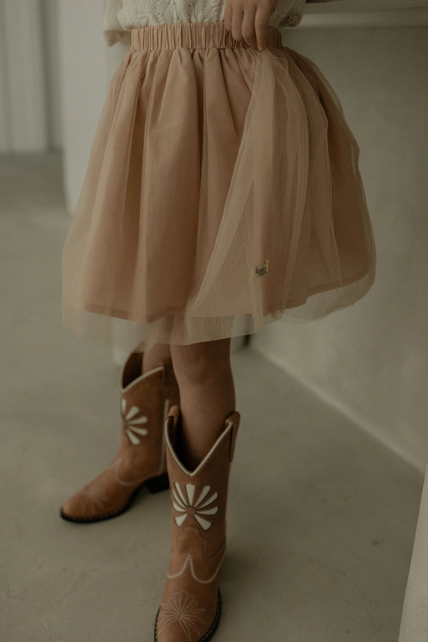 Rok Tutu Peach