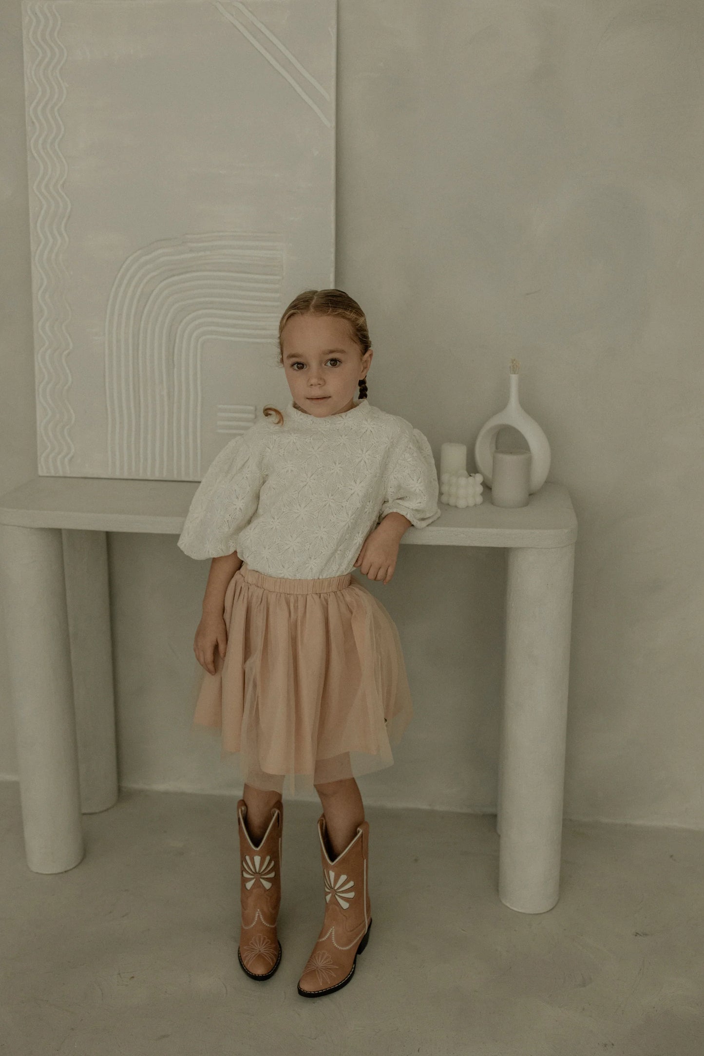 Rok Tutu Peach