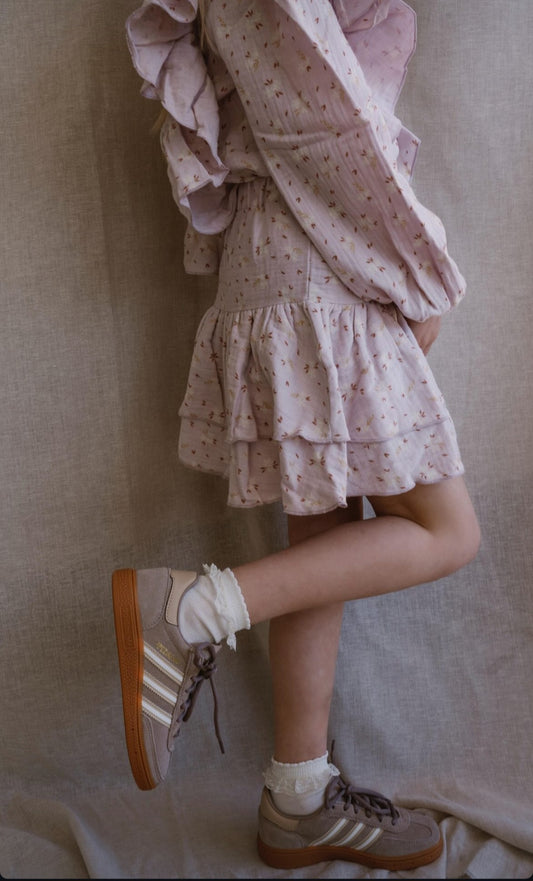 Rok Mousseline Roze