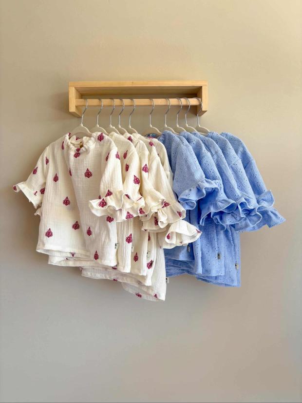 Blouse Ruffle White