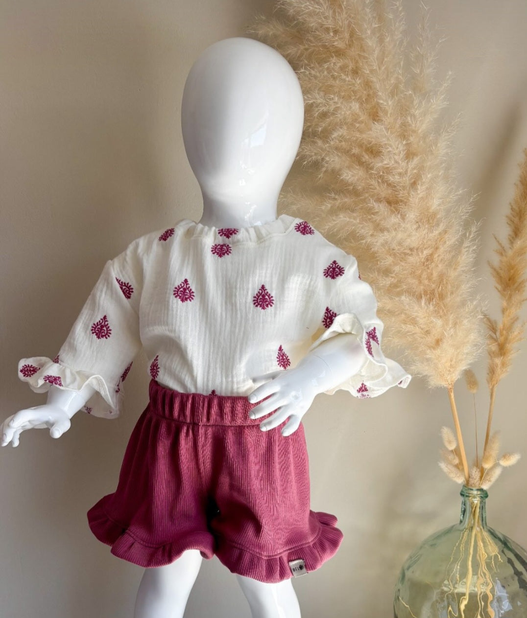 Blouse Ruffle White