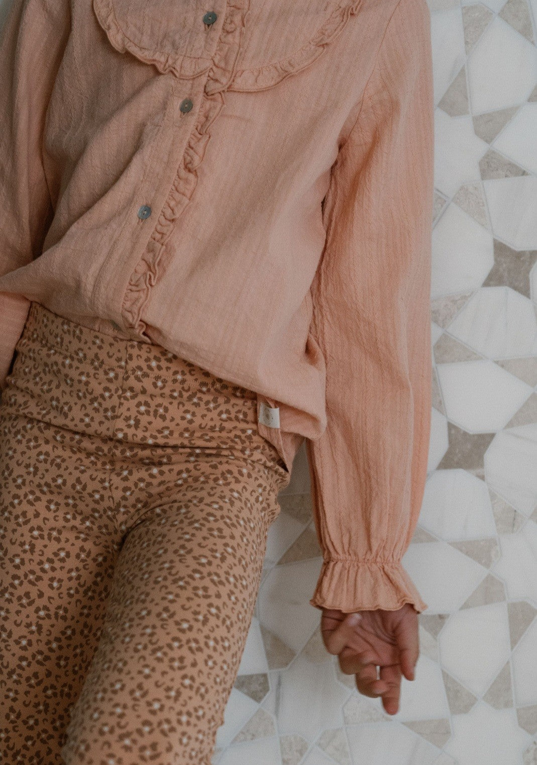 Flared Leopard Flower Pink Sand